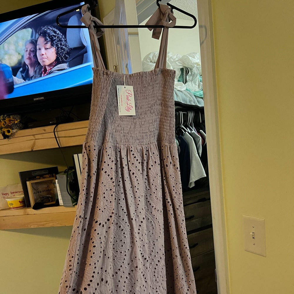 Pink Lily lavender dress new with tags on